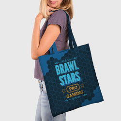 Сумка-шопер Игра Brawl Stars: PRO Gaming, цвет: 3D-принт — фото 2