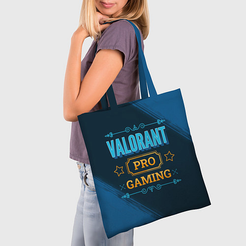 Сумка-шоппер Игра Valorant: pro gaming / 3D-принт – фото 3