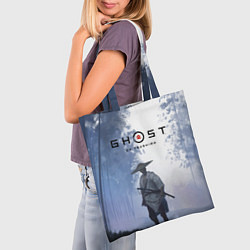 Сумка-шопер Дзин в лесу, цвет: 3D-принт — фото 2