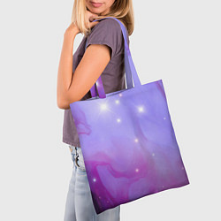 Сумка-шопер Космическое одеяло, цвет: 3D-принт — фото 2
