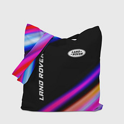 Сумка-шопер Land Rover speed lights, цвет: 3D-принт