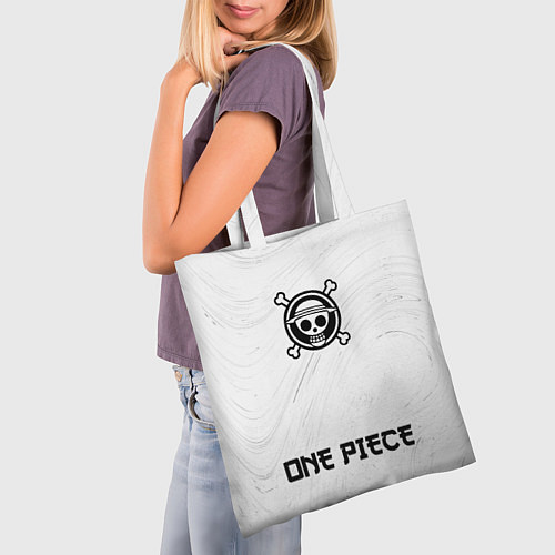 Сумка-шоппер One Piece японский шрифт - символ, надпись / 3D-принт – фото 3