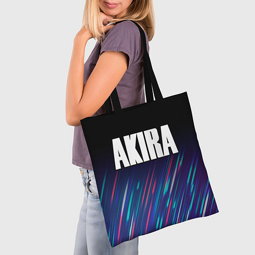 Сумка-шоппер Akira stream / 3D-принт – фото 3