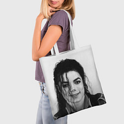 Сумка-шопер Майкл Джексон Фото, цвет: 3D-принт — фото 2