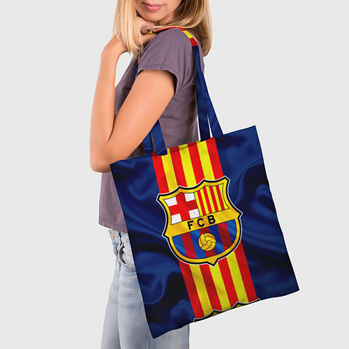 Сумка-шоппер Фк Барселона Лого / 3D-принт – фото 3