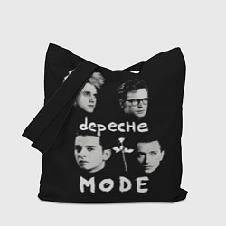 Сумка-шопер Depeche Mode portrait, цвет: 3D-принт