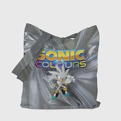 Сумка-шопер Silver Hedgehog - Sonic - Video Game, цвет: 3D-принт