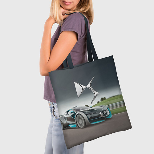 Сумка-шоппер Citroen DS Spirit - скоростной режим / 3D-принт – фото 3