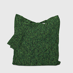 Сумка-шопер Зеленая камуфляжная трава, цвет: 3D-принт