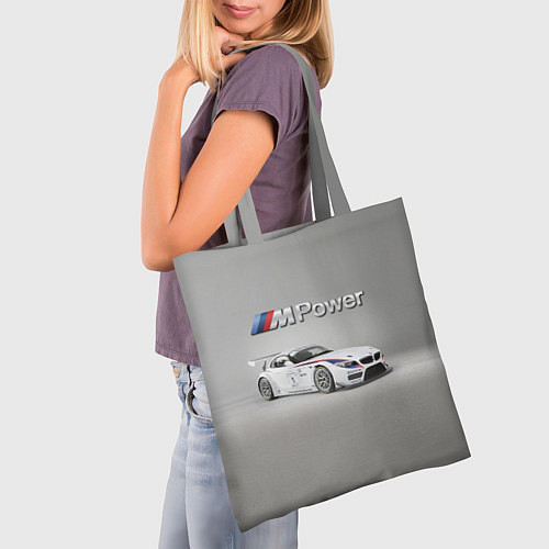 Сумка-шоппер BMW Z4 GT3 - Motorsport - racing team / 3D-принт – фото 3