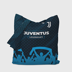 Сумка-шопер Juventus legendary форма фанатов, цвет: 3D-принт