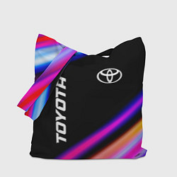 Сумка-шопер Toyota speed lights, цвет: 3D-принт