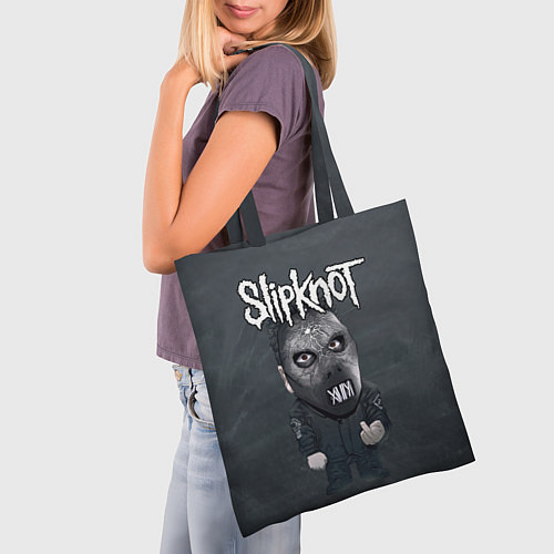 Сумка-шоппер Dark Slipknot / 3D-принт – фото 3