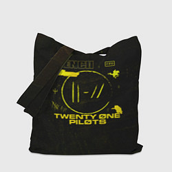 Сумка-шопер Twenty One Pilots Trench, цвет: 3D-принт