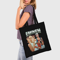 Сумка-шопер Eminem Slim Shady, цвет: 3D-принт — фото 2