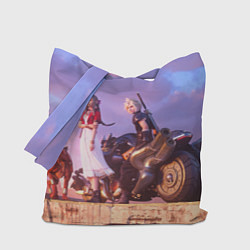 Сумка-шопер Final Fantasy VII Remake, цвет: 3D-принт