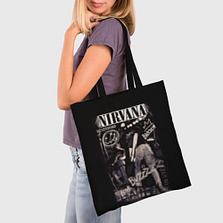 Сумка-шопер Nirvana bleach, цвет: 3D-принт — фото 2