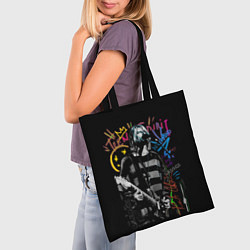 Сумка-шопер Nirvana teen spirit, цвет: 3D-принт — фото 2