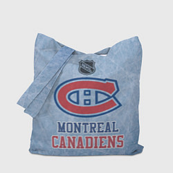 Сумка-шопер Montreal Canadiens - NHL, цвет: 3D-принт