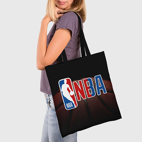 Сумка-шоппер NBA - logo / 3D-принт – фото 3