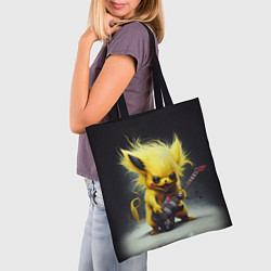Сумка-шопер Rocker Pikachu, цвет: 3D-принт — фото 2