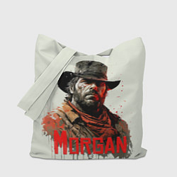 Сумка-шопер Arthur Morgan painting, цвет: 3D-принт
