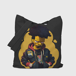 Сумка-шопер Rap Simpson, цвет: 3D-принт