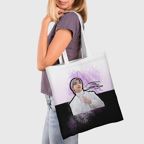 Сумка-шоппер Намджун и его тень / 3D-принт – фото 3