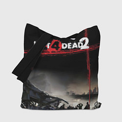 Сумка-шопер Left 4 dead ночной город, цвет: 3D-принт