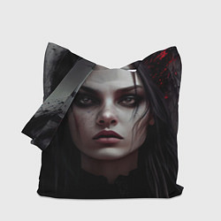 Сумка-шопер Готическая девушка Алприка, цвет: 3D-принт