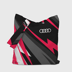 Сумка-шопер Audi fast lines, цвет: 3D-принт