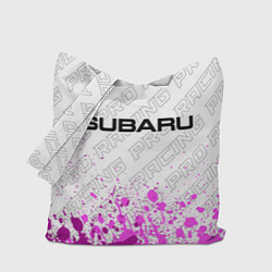 Сумка-шоппер Subaru pro racing: символ сверху