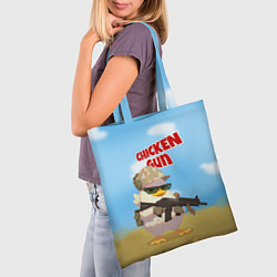 Сумка-шопер Цыпленок - Чикен Ган, цвет: 3D-принт — фото 2