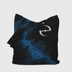 Сумка-шопер Evanescence звуковая волна, цвет: 3D-принт