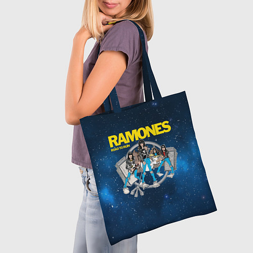 Сумка-шоппер Ramones Road to ruin / 3D-принт – фото 3