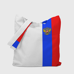 Сумка-шопер Цвета России - герб, цвет: 3D-принт