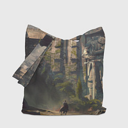 Сумка-шоппер Древняя цивилизация и путешественник