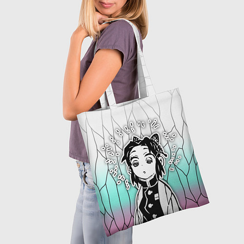 Сумка-шоппер Стикер - шинобу кочо / 3D-принт – фото 3