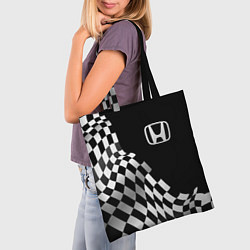 Сумка-шопер Honda racing flag, цвет: 3D-принт — фото 2