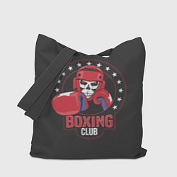 Сумка-шопер Boxing club - боксёр, цвет: 3D-принт