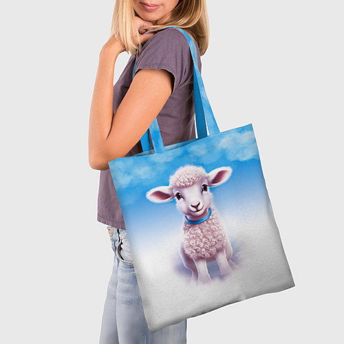 Сумка-шоппер Ягнёнок / 3D-принт – фото 3