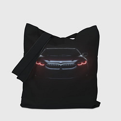 Сумка-шопер BMW - red eyes, цвет: 3D-принт