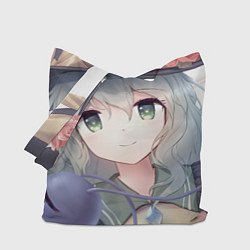 Сумка-шопер Touhou Project Улыбающаяся Койши Комейдзи, цвет: 3D-принт