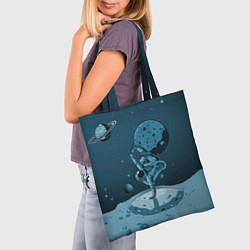 Сумка-шопер Космический брейк, цвет: 3D-принт — фото 2
