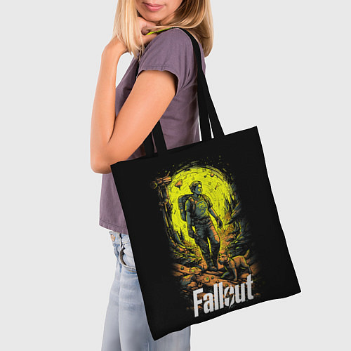 Сумка-шоппер Fallout poster / 3D-принт – фото 3
