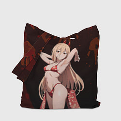 Сумка-шопер Пауэр в бикини, цвет: 3D-принт