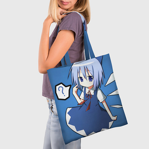 Сумка-шоппер Touhou Project Cirno Baka / 3D-принт – фото 3