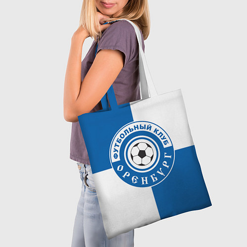 Сумка-шоппер ФК Оренбург / 3D-принт – фото 3