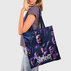 Сумка-шопер Slipknot: guitar, цвет: 3D-принт — фото 2