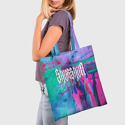 Сумка-шопер Shurshun - tie-dye, цвет: 3D-принт — фото 2